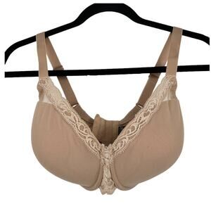 Natori bra 741299 Feathers full figure underwire tan size 30H